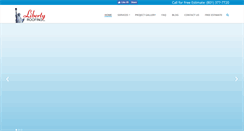 Desktop Screenshot of libertyroofingutah.com